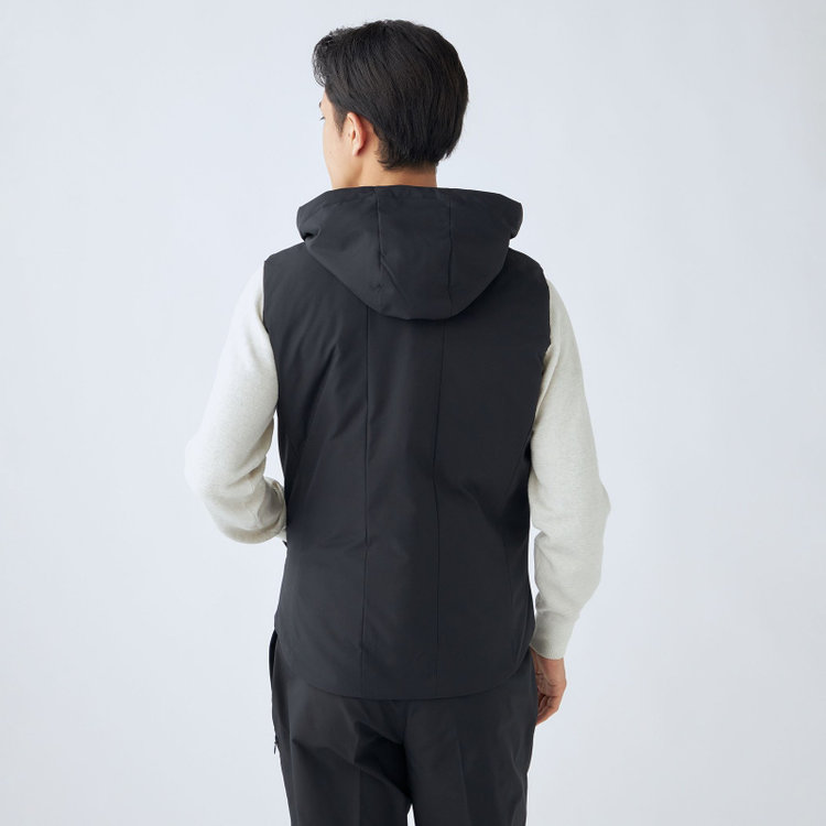 ＵＷＳ ＷＯＲＫ 【ULTRA WORK SUIT/WORK LINE】【年間】リバーシブルベスト/ブラック ブラック系(黒)