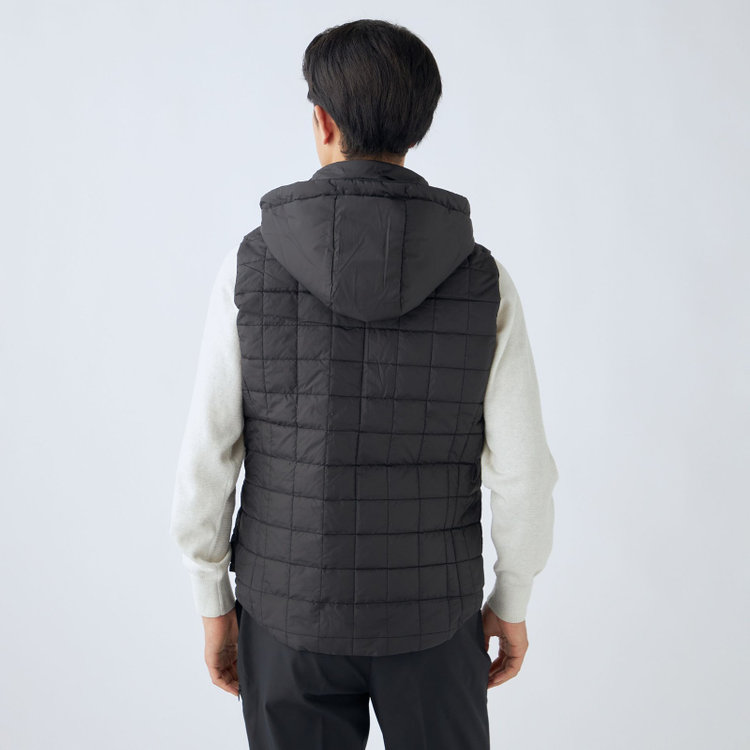 ＵＷＳ ＷＯＲＫ 【ULTRA WORK SUIT/WORK LINE】【年間】リバーシブルベスト/ブラック ブラック系(黒)