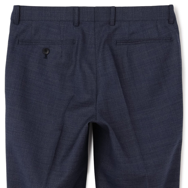 ドナートヴィンチ 【Donato Vinci Italy CLASSICO】【春夏】段返り3釦シングルスーツ 2タック/ネイビー/REAL NAVY COLLECTION/※裾上げ必要 青中間