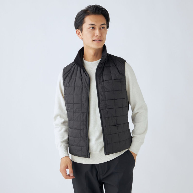 ＵＷＳ ＷＯＲＫ 【ULTRA WORK SUIT/WORK LINE】【年間】リバーシブルベスト/ブラック ブラック系(黒)