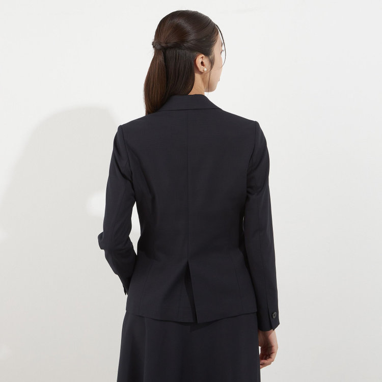 ソノタ（KONAKA用） 【Diana】【秋冬】ジャケット/ネイビー×シャドーチェック/ウォッシャブル＆ストレッチ 紺中間