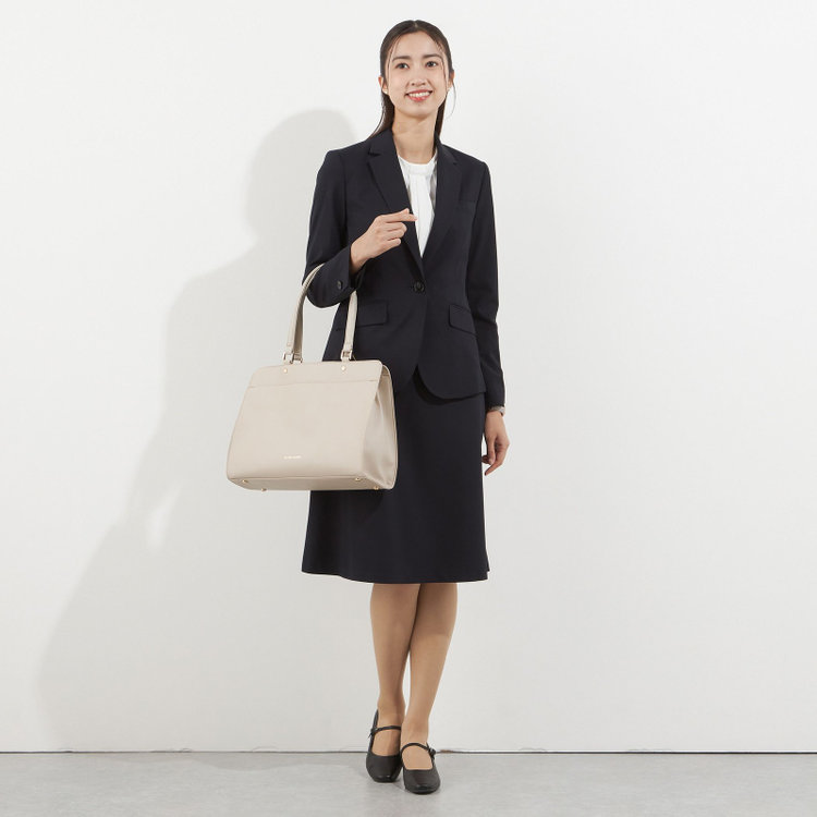 ソノタ（KONAKA用） 【Diana】【秋冬】ジャケット/ネイビー×シャドーチェック/ウォッシャブル＆ストレッチ 紺中間