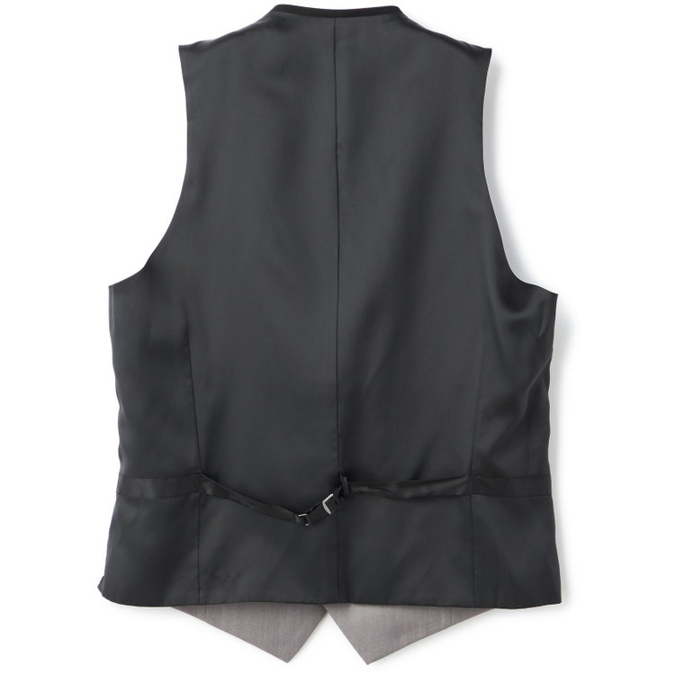 ドナートヴィンチ 【Donato Vinci Italy】【年間】リバーシブルジレ(ベスト)/ブラック＆グレー その他