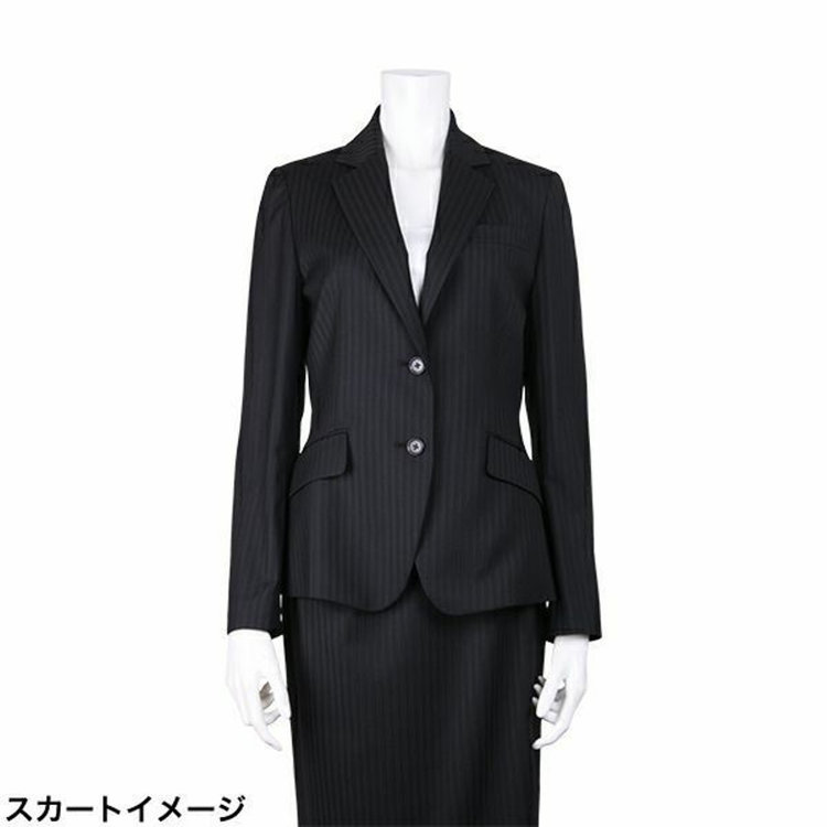 ソノタ（KONAKA用） 【Ultima nero G-Style】【年間】【ウォッシャブル】2釦シングルスーツジャケット/ブラック×ストライプ ブラック系(黒)