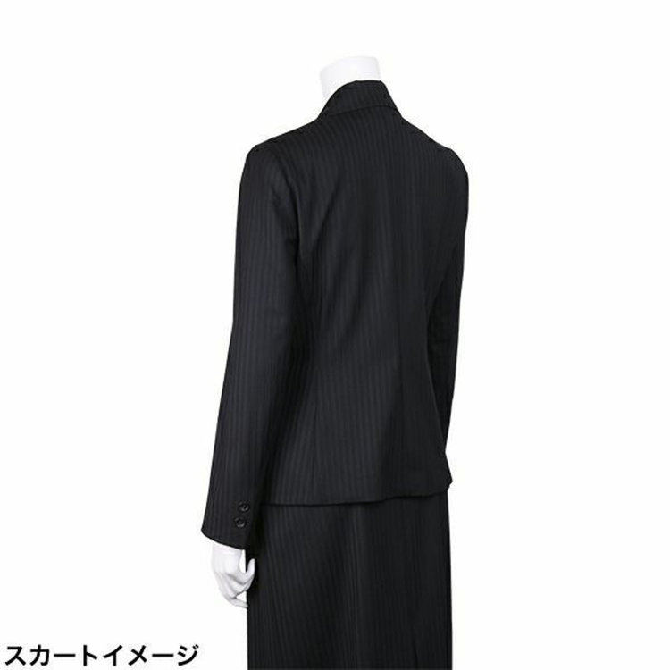 ソノタ（KONAKA用） 【Ultima nero G-Style】【年間】【ウォッシャブル】2釦シングルスーツジャケット/ブラック×ストライプ ブラック系(黒)