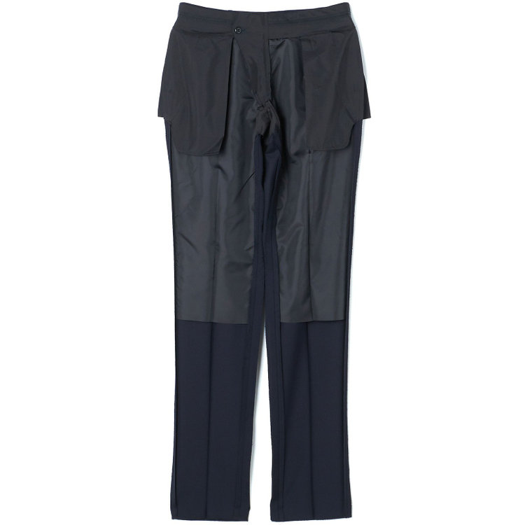 ＪＰ コンフォート 【JOHN PEARSE comfort】【年間】2釦シングルスリーピーススーツ ノータックパンツ ダブルベスト / ネイビー / パンツウォッシャブル ※裾上げ必要 紺中間
