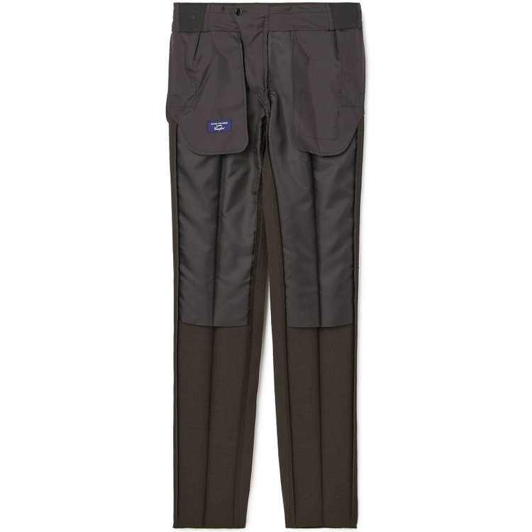 ＪＰコンフォート ネイビー 【JOHN PEARSE comfort navy】【秋冬】TUMUGITO 1タックパンツ セットアップ対応/ ブラウン/ ウエストムーブ/ULTRA MOVE/ ウォッシャブル ※裾直し必要 茶中間
