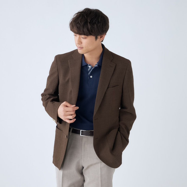 スタンリーブラッカ 【stanley blacker new york】【半袖】ポロシャツ/ネイビー 紺中間