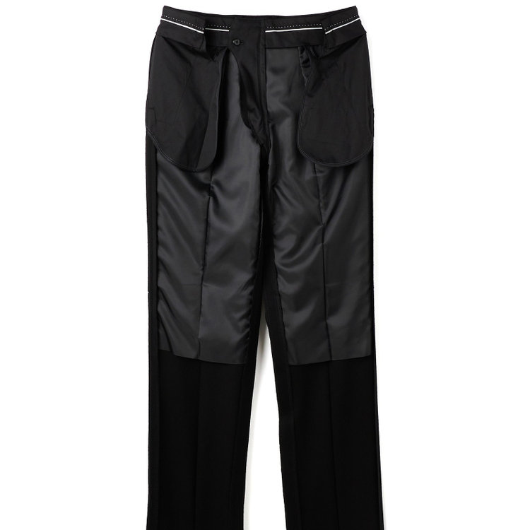 ドナートヴィンチ 【Donato Vinci Italy】【ベーシックシルエット】カシミヤシルクブレンド濃染加工/4釦1掛けダブルフォーマルスーツ 1タックパンツ/防虫加工/導電性繊維/アジャスター付き/※裾上げ必要 黒