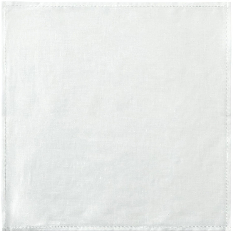 ソノタ（KONAKA用） リネンポケットチーフ/ホワイト 白