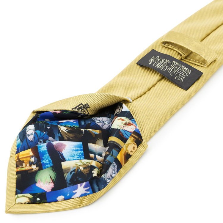 ソノタ（KONAKA用） 【呪術廻戦コラボ】【七海 建人イメージカラー】シルクブレンドソリッドネクタイ/ゴールド その他