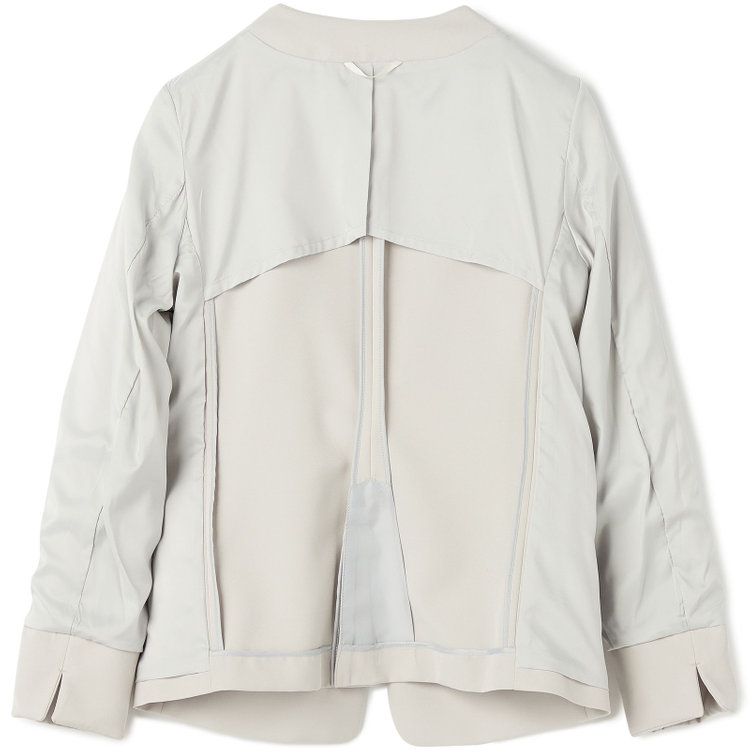 ＭＩＲＵＭ 【mirum purple】【年間】キーカラージャケット/グレージュ グレー淡色