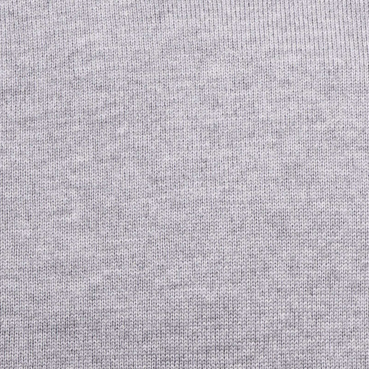 ＪＰコンフォート ネイビー 【JOHN PEARSE comfort navy】クルーネックニットセーター/ライトグレー/ZEGNA BARUFFA /マシンウォッシャブル グレー系(灰)