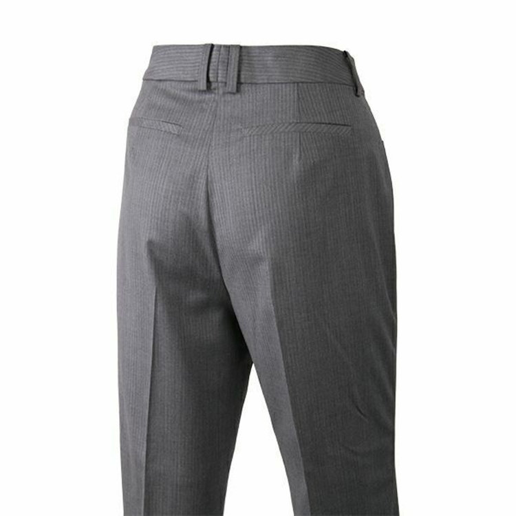 ソノタ（KONAKA用） 【Ultima nero G-Style】【年間】【ウォッシャブル】パンツ/グレー×ストライプ/※裾直し必要 グレー系(灰)