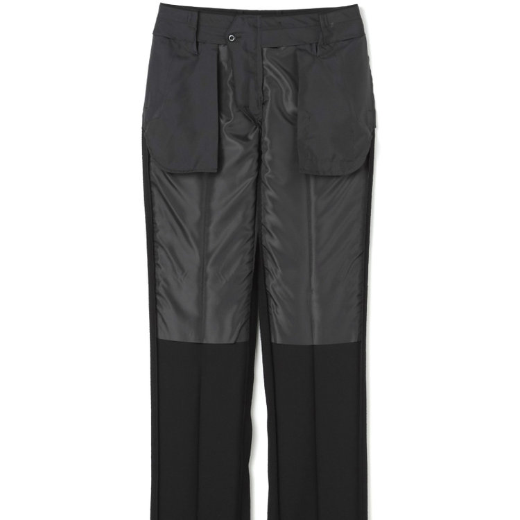 ＵＮＰＲＥＳＳＵＲＥ 【Unpressure】【スリムシルエット】2釦シングルフォーマルスーツ 0タックパンツ/アジャスター付き/※裾上げ必要 黒