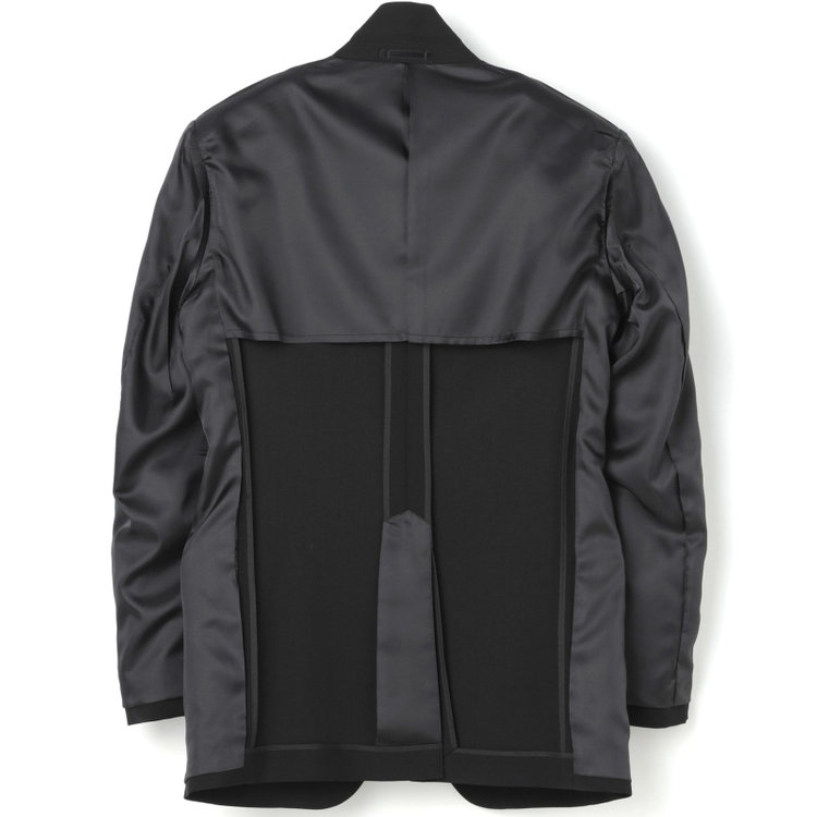 ＵＮＰＲＥＳＳＵＲＥ 【Unpressure】【スリムシルエット】2釦シングルフォーマルスーツ 0タックパンツ/アジャスター付き/※裾上げ必要 黒