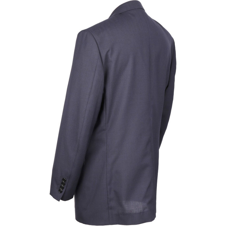 トゥルートップ 【TRUE TOP】【春夏】2釦シングルスーツ 1タック/ネイビー×チェック/ウォッシャブルパンツ ネイビー系(紺)