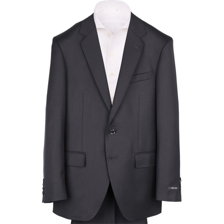 ＪＰセレクトライン 【JOHN PEARSE Black SELECT LINE】【年間】2釦シングルスーツ/ブラック×ソリッド/ ULTRA TOUGH ブラック系(黒)