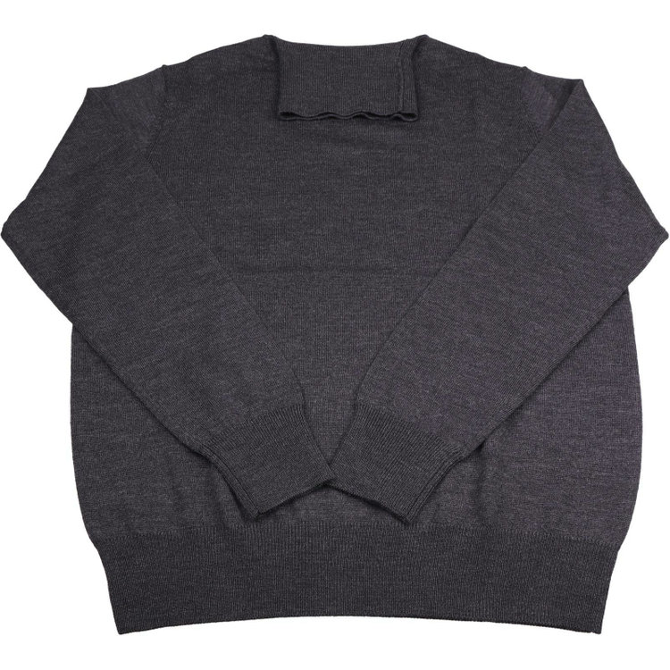 ＪＰコンフォート ネイビー 【JOHN PEARSE comfort navy】タートルネックニットセーター/ダークグレー/ZEGNA BARUFFA /マシンウォッシャブル グレー系(灰)