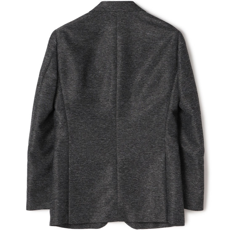 ＪＰ コンフォート 【JOHN PEARSE comfort navy】【春夏】機能性ポリエステル素材 2釦シングルジャケット/ブラック/ULTRA MOVE/ウォッシャブル 黒