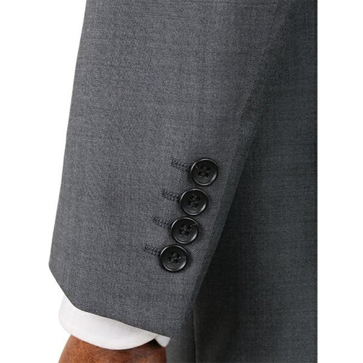 KONAKA　アウトレット 【WEB限定/OUTLET/汚れ・キズ等有】【JASLEY】【春夏】スペアパンツ付き/ 2釦シングルスーツ /グレー×ソリッド グレー系(灰)