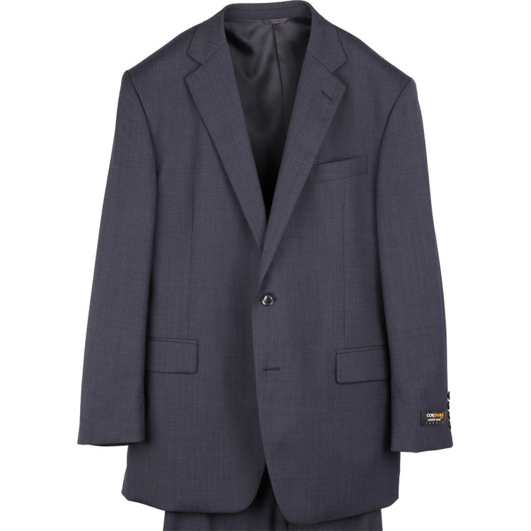 ジョンピアース 【JOHN PEARSE White】【春夏】2釦シングルスーツ 1タック/ネイビー/CORDURA ネイビー系(紺)