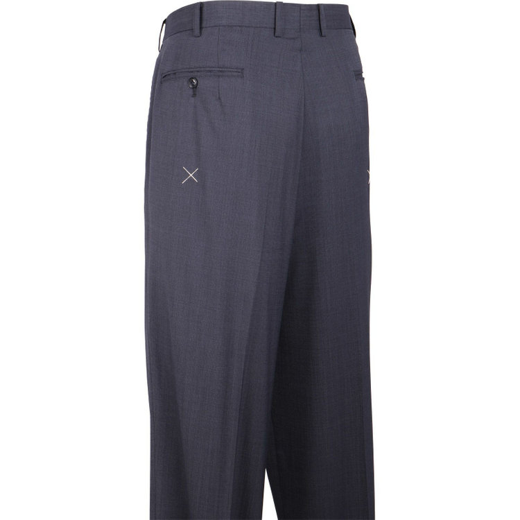 ジョンピアース 【JOHN PEARSE White】【春夏】2釦シングルスーツ 1タック/ネイビー/CORDURA ネイビー系(紺)