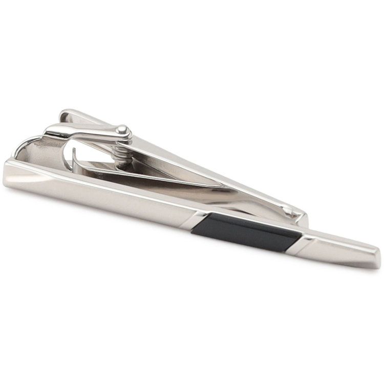 ドナートヴィンチ 【Donato Vinci Italy】ネクタイピン/シルバー×オニキス/55mm×4ｍｍ その他