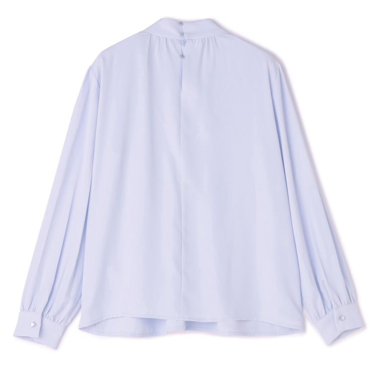 ナチュラル　ビューティー  【NATURAL BEAUTY】リボンブラウス/ブルー 青淡色