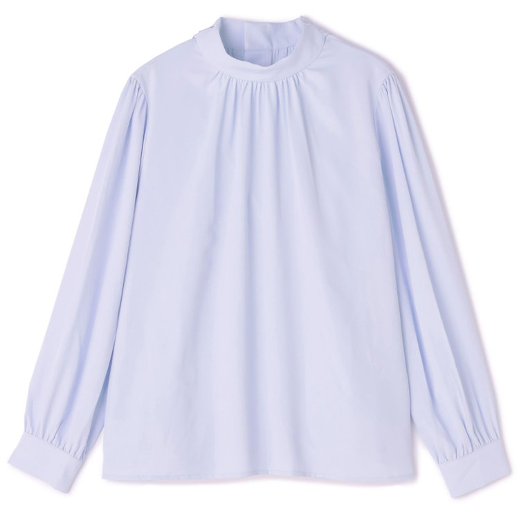 ナチュラル　ビューティー  【NATURAL BEAUTY】リボンブラウス/ブルー 青淡色