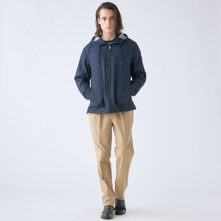 スタンリーブラッカ 【stanley blacker new york】マリンパーカー/ネイビー 紺中間