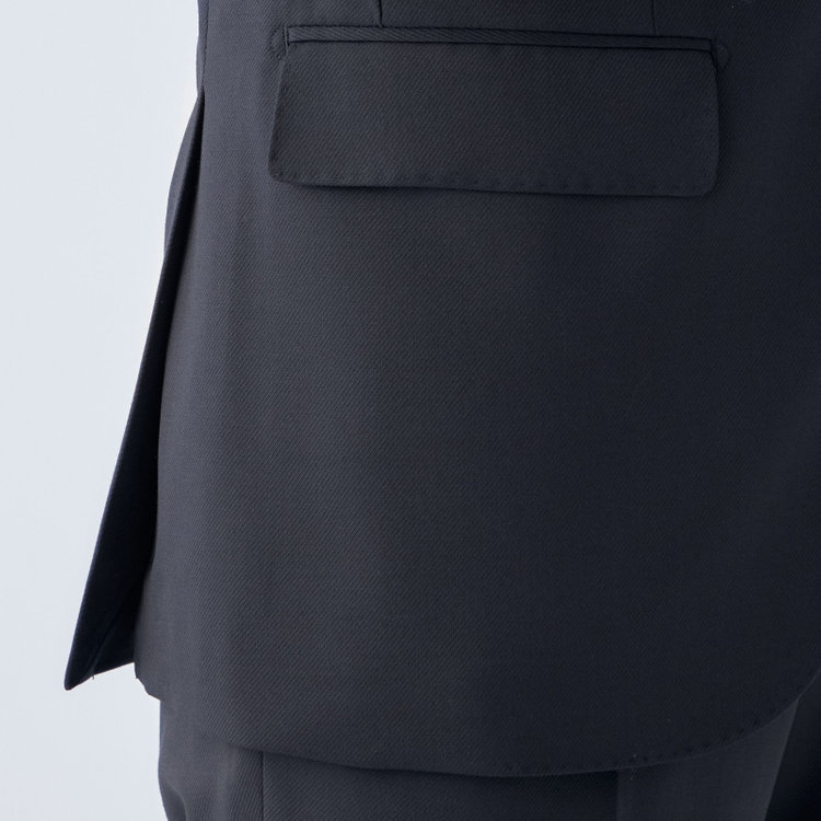 ＪＰ コンフォート 【ULTRA MOVE CROSS】【JOHN PEARSE comfort】【年間】2釦シングルジャケット/ネイビー×カルゼ 紺濃色