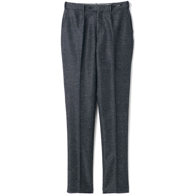 ＪＰ コンフォート 【JOHN PEARSE comfort navy】【春夏】機能性ポリエステル ショートタックパンツ/ネイビー/ウエストムーブ仕様/ULTRA MOVE/※裾上げ必要 紺中間