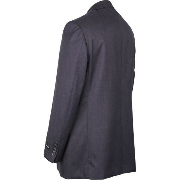 ジョンピアース 【JOHN PEARSE White】【秋冬】2釦シングルスーツ 1タック/ネイビー×ストライプ/REAL NAVY COLLECTION/NEW ZEALAND LIMITED WOOL ネイビー系(紺)