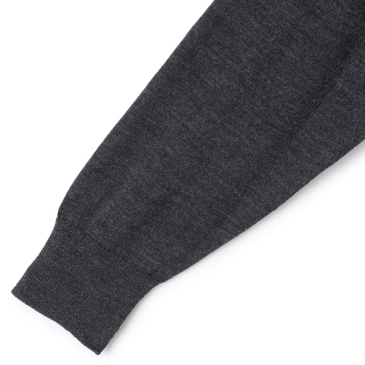 ＪＰ コンフォート 【JOHN PEARSE comfort navy】カーディガン/ダークグレー/ウォッシャブル グレー濃色