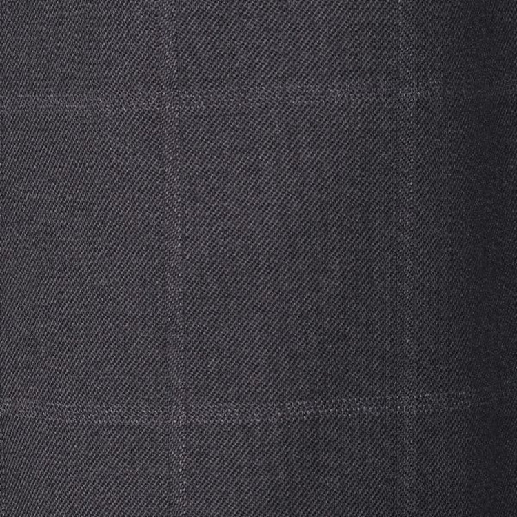 ＪＰ コンフォート 【JOHN PEARSE comfort】【秋冬】2釦シングルスーツ ショートタック/ブラック×ウィンドペン/REAL BLACK COLLECTION/NEW ZEALAND LIMITED WOOL ブラック系(黒)