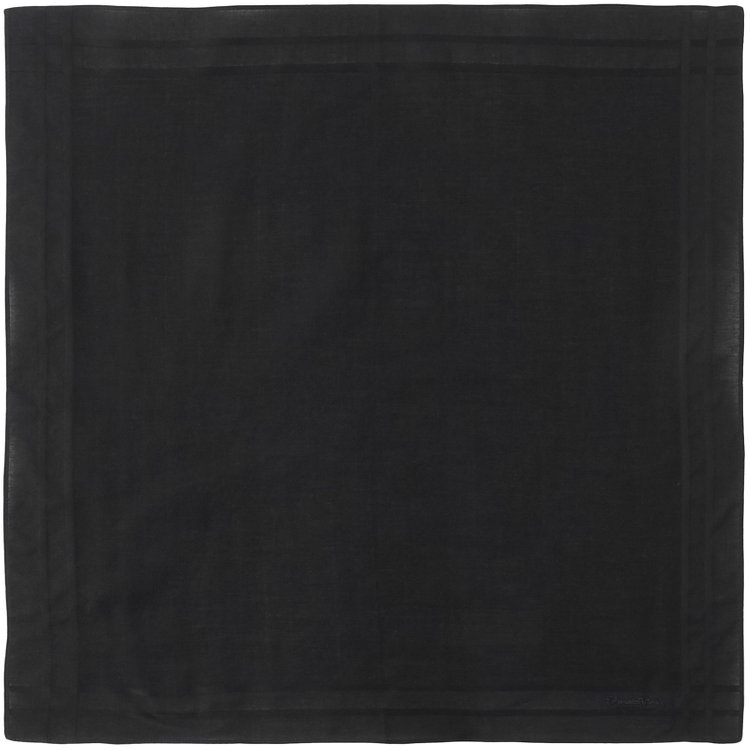 ドナートヴィンチ 【Donato Vinci Italy】ハンカチ/ブラック 黒