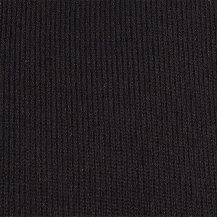 スタンリーブラッカ 【stanley blacker】【長袖】袖刺繍モックネックニット/ブラック ブラック系(黒)