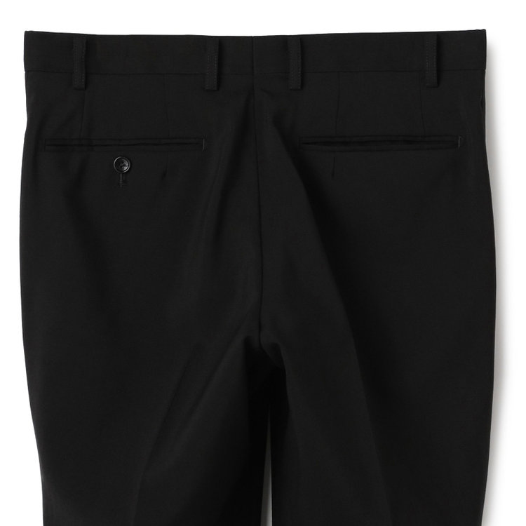 ＪＰセレクトライン 【JOHN PEARSE SELECTLINE】【秋冬】2釦シングルフォーマルスーツ 0タックパンツ/濃染加工/アジャスター付き 黒