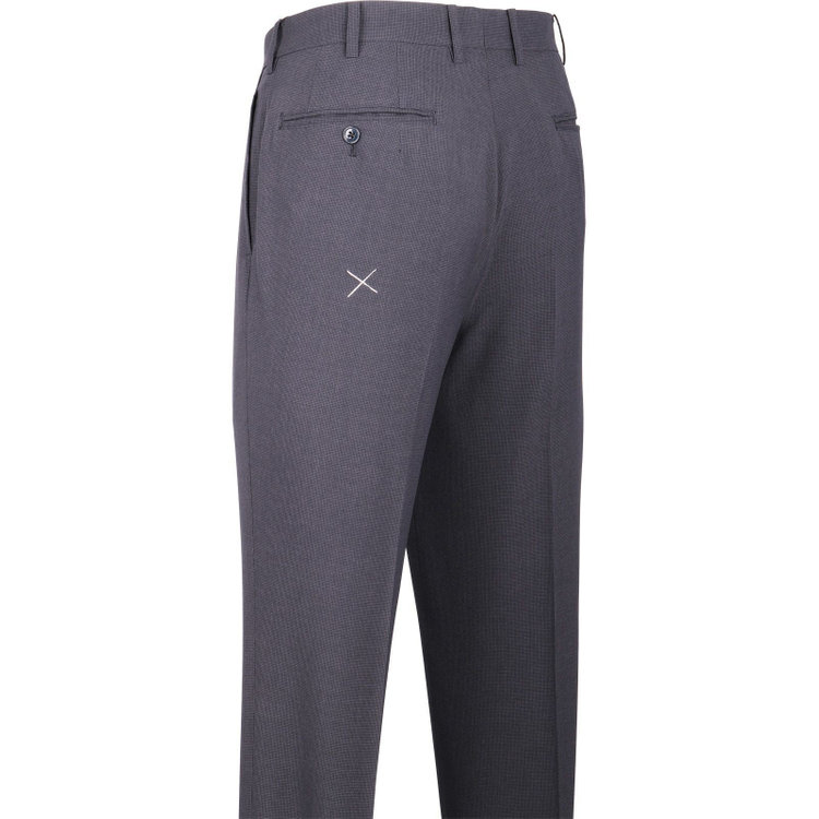 ＵＮＰＲＥＳＳＵＲＥ 【Unpressure】【春夏】2釦シングルスーツ 0タック/ネイビー×チェック/ウォッシャブルパンツ ネイビー系(紺)