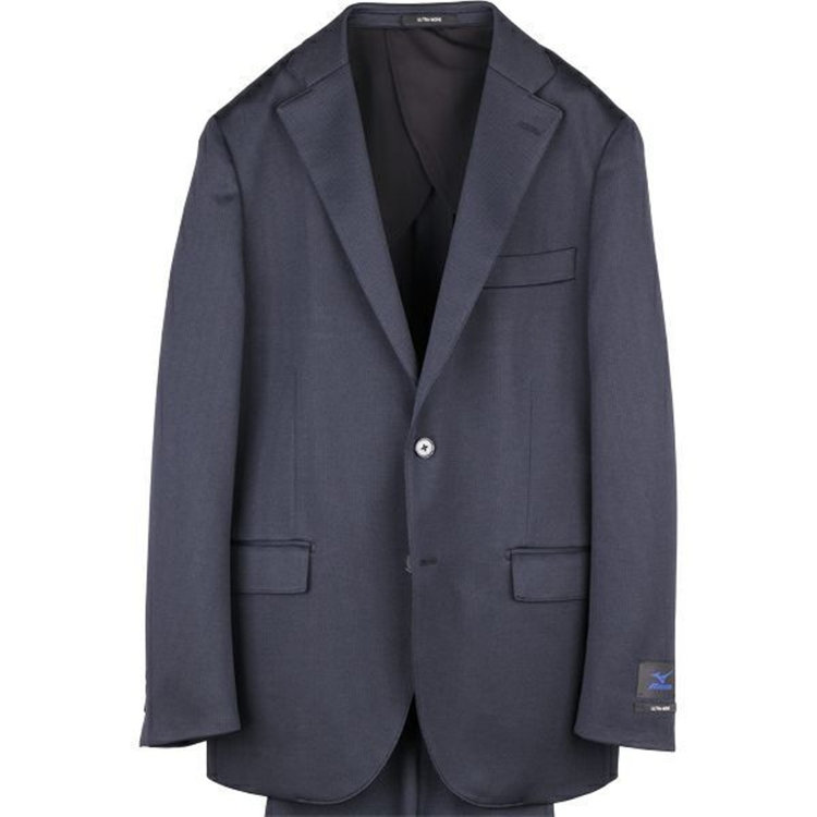 ＪＰ コンフォート 【JOHN PEARSE comfort】【春夏】2釦シングルスーツ 1タック/ネイビー/ULTRA MOVE/MIZUNO/ICE TOUCH ネイビー系(紺)