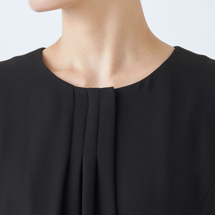 カンサイファム 【KANSAI YAMAMOTO FEMME】【年間】ノーカラー＋ワンピーススカートレディースフォーマル 黒