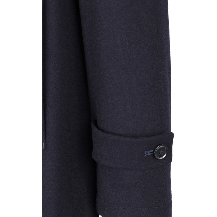 ソノタ（KONAKA用） 【ステンカラー】ウールコート/ネイビー×ソリッド ネイビー系(紺)