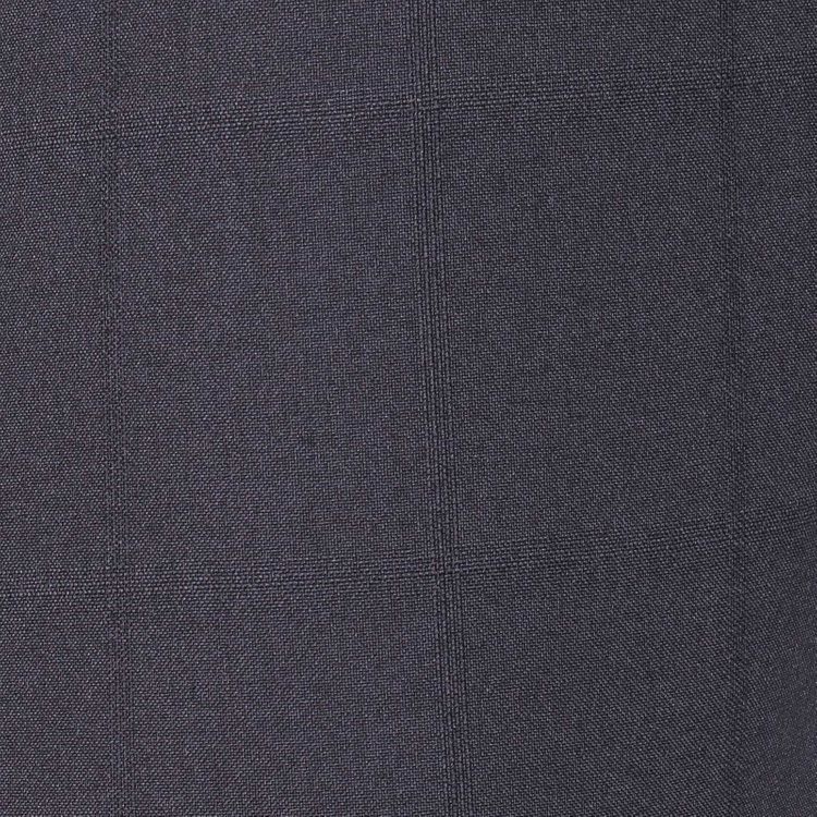 トゥルートップ 【TRUE TOP】【春夏】2釦シングルスーツ 1タック/ネイビー×シャドーチェック/ウォッシャブルパンツ ネイビー系(紺)