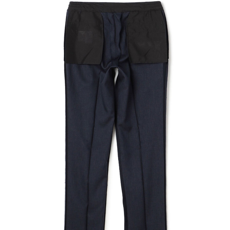 ＪＰ コンフォート 【JOHN PEARSE comfort】【年間】スリーピース2釦シングルスーツ ショートタック/ネイビー×チェック/ULTRA MOVE/ウォッシャブル/※裾上げ必要 紺中間