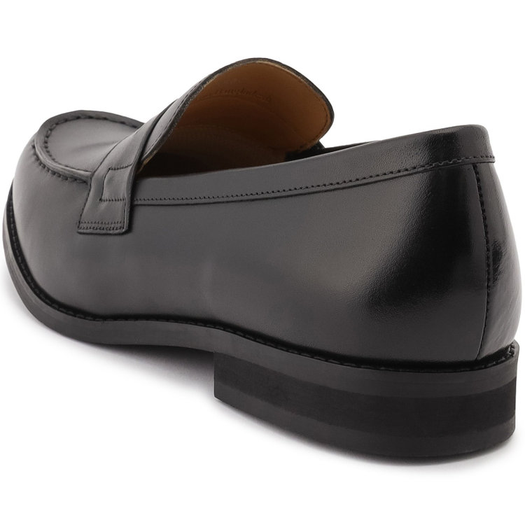 ＪＰ コンフォート  【JOHN PEARSE】ローファードレスシューズ/ブラック/セメント製法 黒