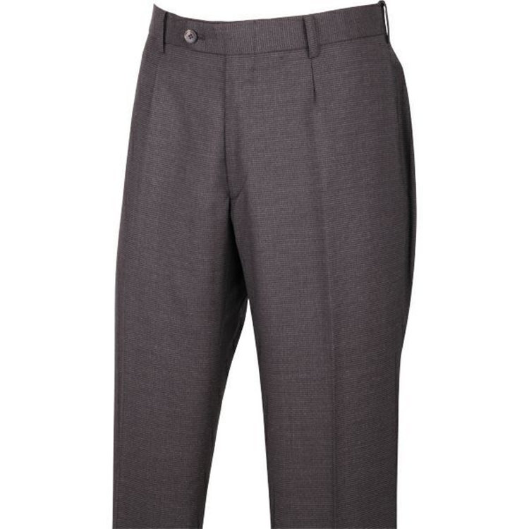 ＪＰ コンフォート 【JOHN PEARSE comfort】【秋冬】2釦シングルスーツ ショートタック/ブラウン×ハウンドトゥース/REAL BROWN COLLECTION/NEW ZEALAND LIMITED WOOL ブラウン系(茶)