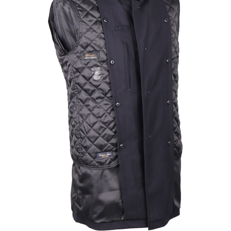 ソノタ（KONAKA用） 【トレンチ】【パワーストレッチ】ウールコート/ネイビー×ソリッド ネイビー系(紺)