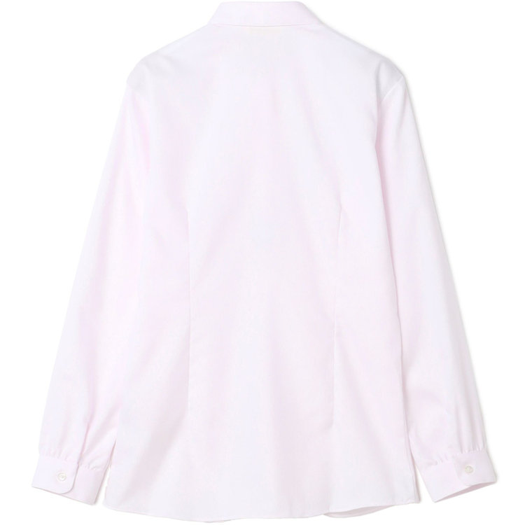 ナチュラル　ビューティー 【NATURAL BEAUTY】リボン取り外しブラウス/ペールピンク×ドビー 赤淡色