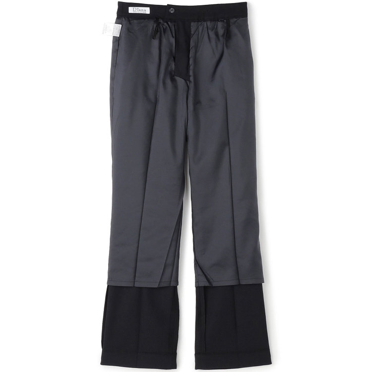 ソノタ（KONAKA用） 【Diana】【秋冬】パンツ/ネイビー/ウォッシャブル＆ストレッチ/BISHU JAPAN/裾上げ済仕様 紺中間